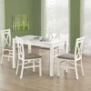 KSAWERY table spalva: white