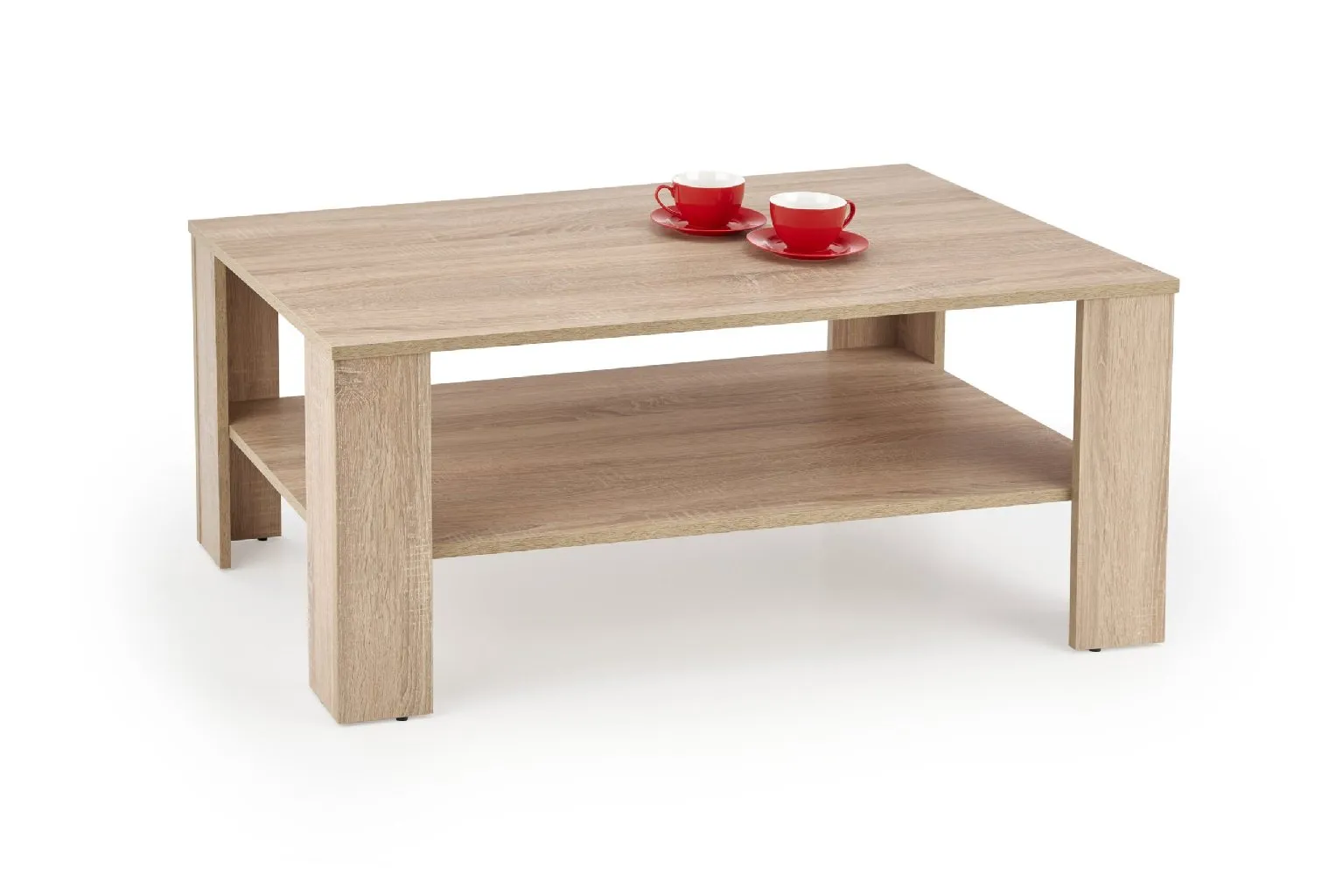 ZO-ZF101660-1 KWADRO c. table, spalva: sonoma oak
