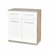 LIMA KM-1 chest, spalva: sonoma oak / white