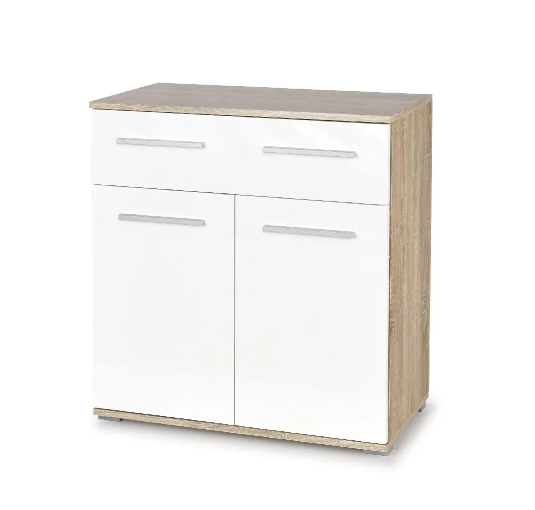 ZO-ZF101673-1 LIMA KM-1 chest, spalva: sonoma oak / white