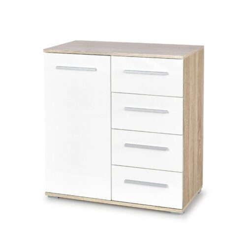 LIMA KM-2 chest, spalva: sonoma oak / white