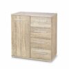 LIMA KM-2 chest, spalva: sonoma oak