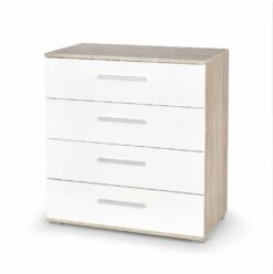 LIMA KM-3 chest, spalva: sonoma oak / white