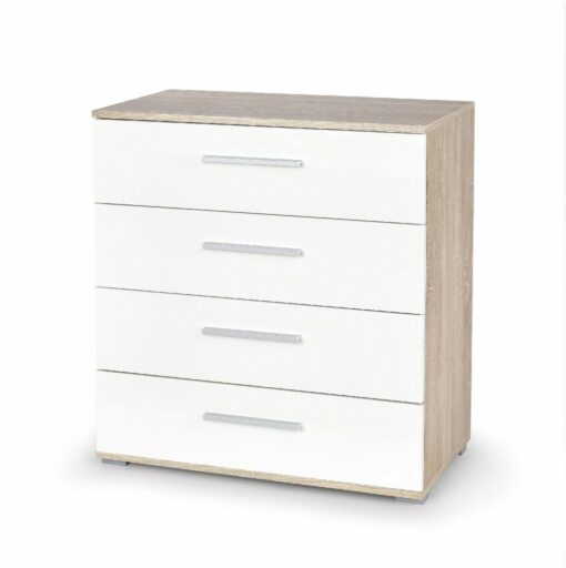 LIMA KM-3 chest, spalva: sonoma oak / white