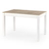 MAURYCY table spalva: sonoma oak / white