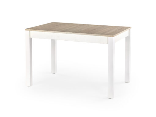 MAURYCY table spalva: sonoma oak / white