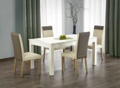 SEWERYN 160/300 cm extension table spalva: white