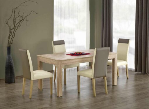 SEWERYN 160/300 cm extension table spalva: sonoma oak