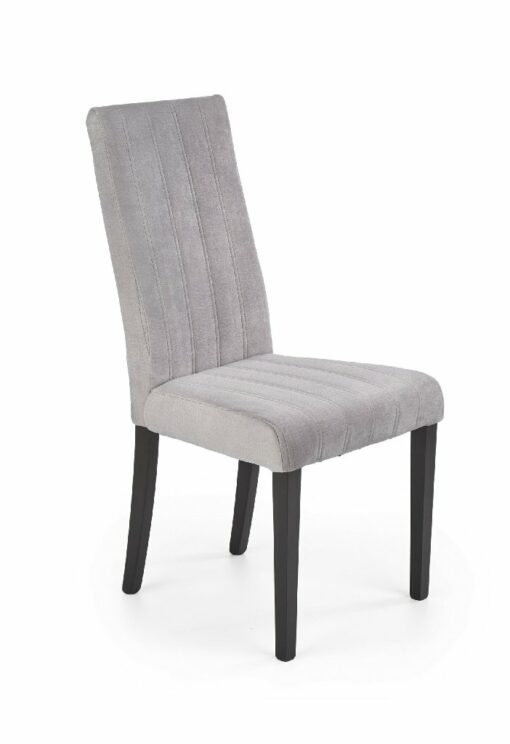 DIEGO 2 chair, spalva: quilted velvet Stripes - MONOLITH 85