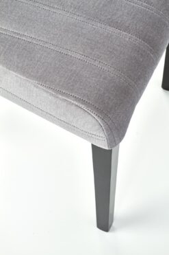 DIEGO 2 chair, spalva: quilted velvet Stripes - MONOLITH 85