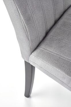 DIEGO 2 chair, spalva: quilted velvet Stripes - MONOLITH 85