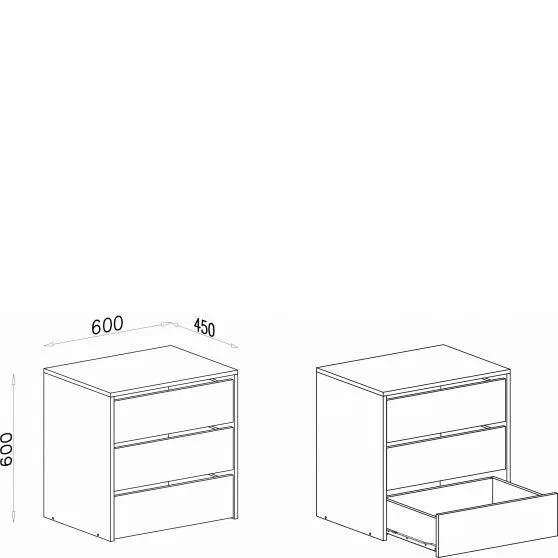 BA-ML102915-3 Moderni DUCA250 spintelė su elegantišku dizainu
