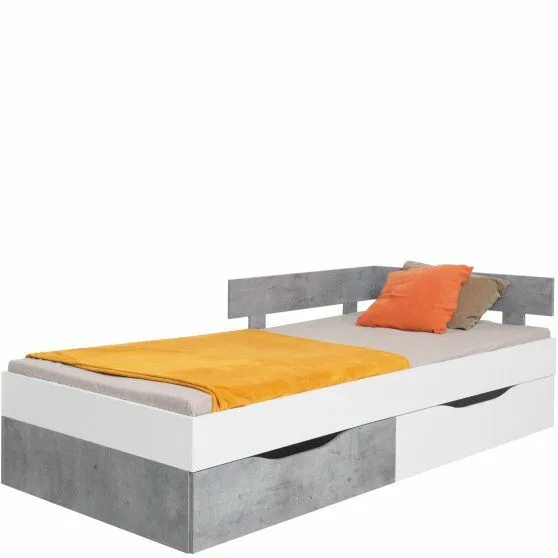 BA-ML102963-2 Moderni lova SIGMA 120x200 su minkštu galvūgaliu