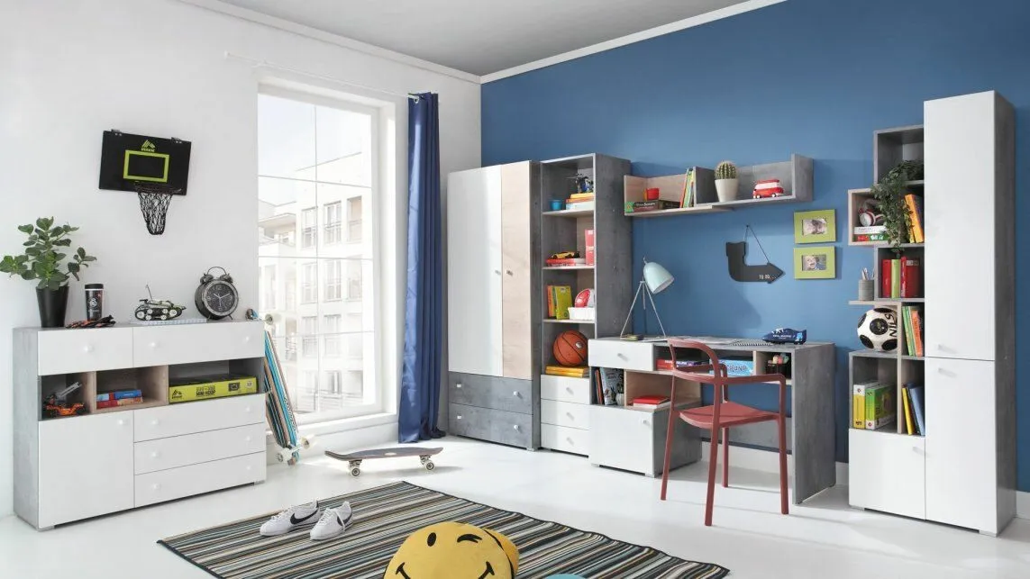 BA-ML103039-8 Moderni TV spintelė SI9 su dekoratyvinėmis durelėmis