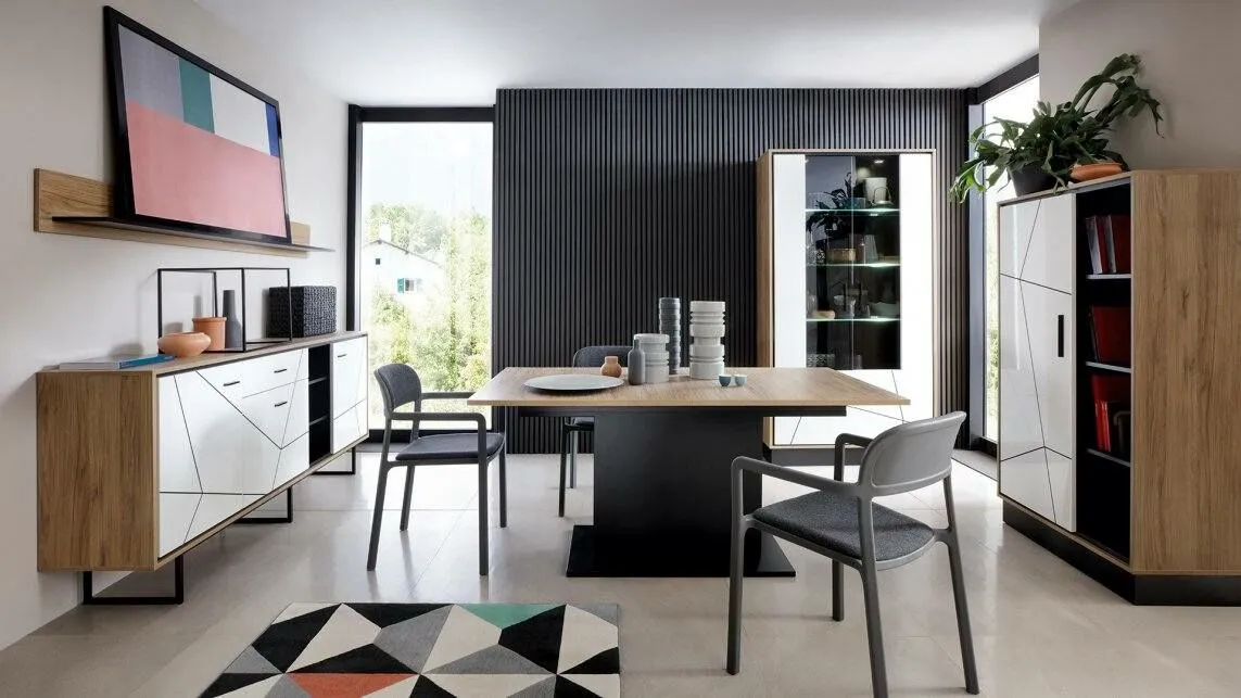 BA-ML103143-6 Moderni komoda BROK04 su šešiais stalčiais