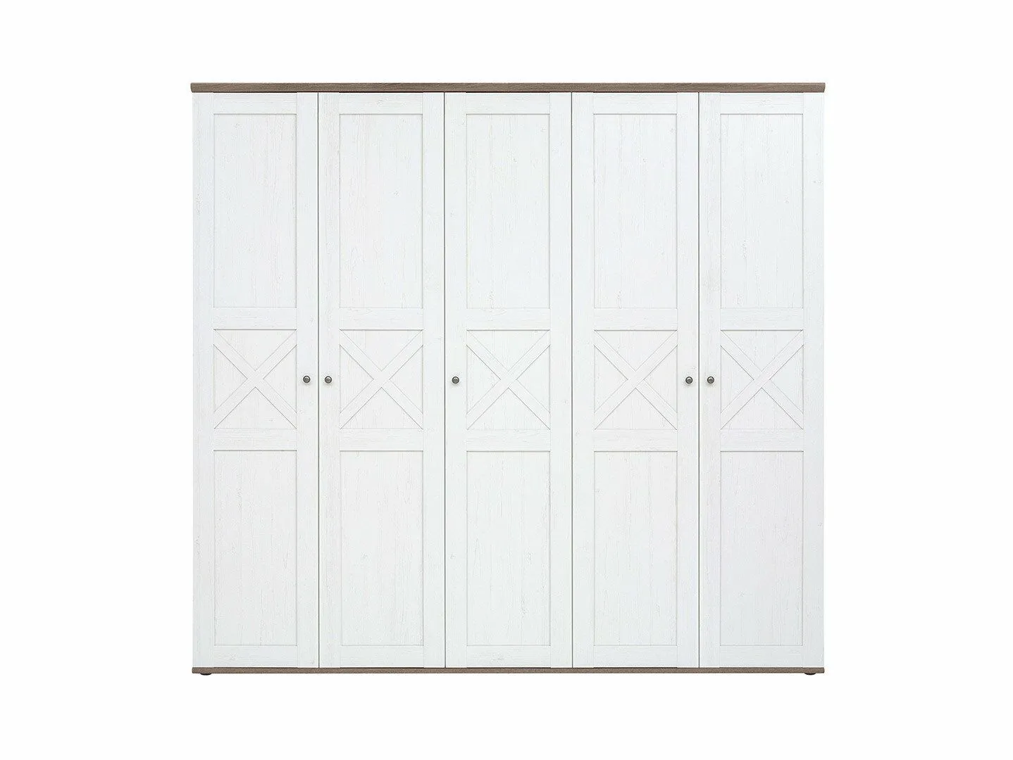 BA-RW105734-1 Moderni drabužių spinta su elegantiškais minimalistiniais fasadais