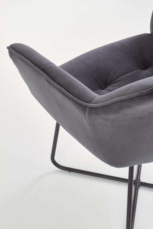 K377 chair, spalva: grey