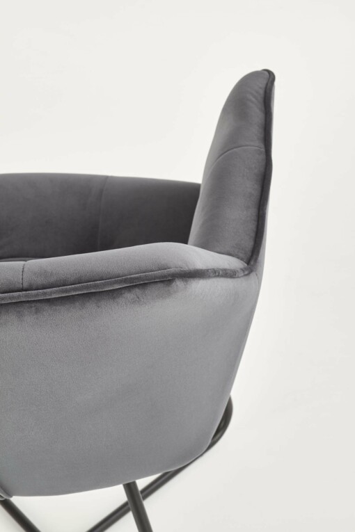 K377 chair, spalva: grey