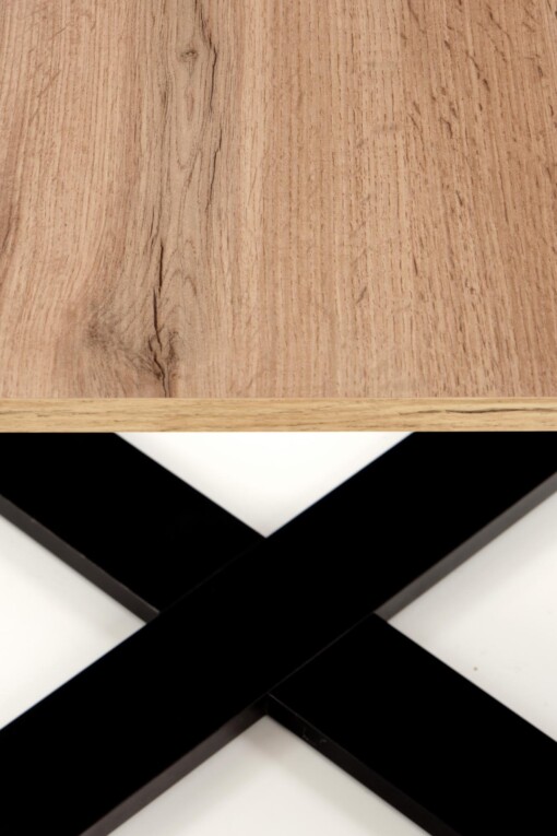 CROSS c. table, spalva: wotan oak/black