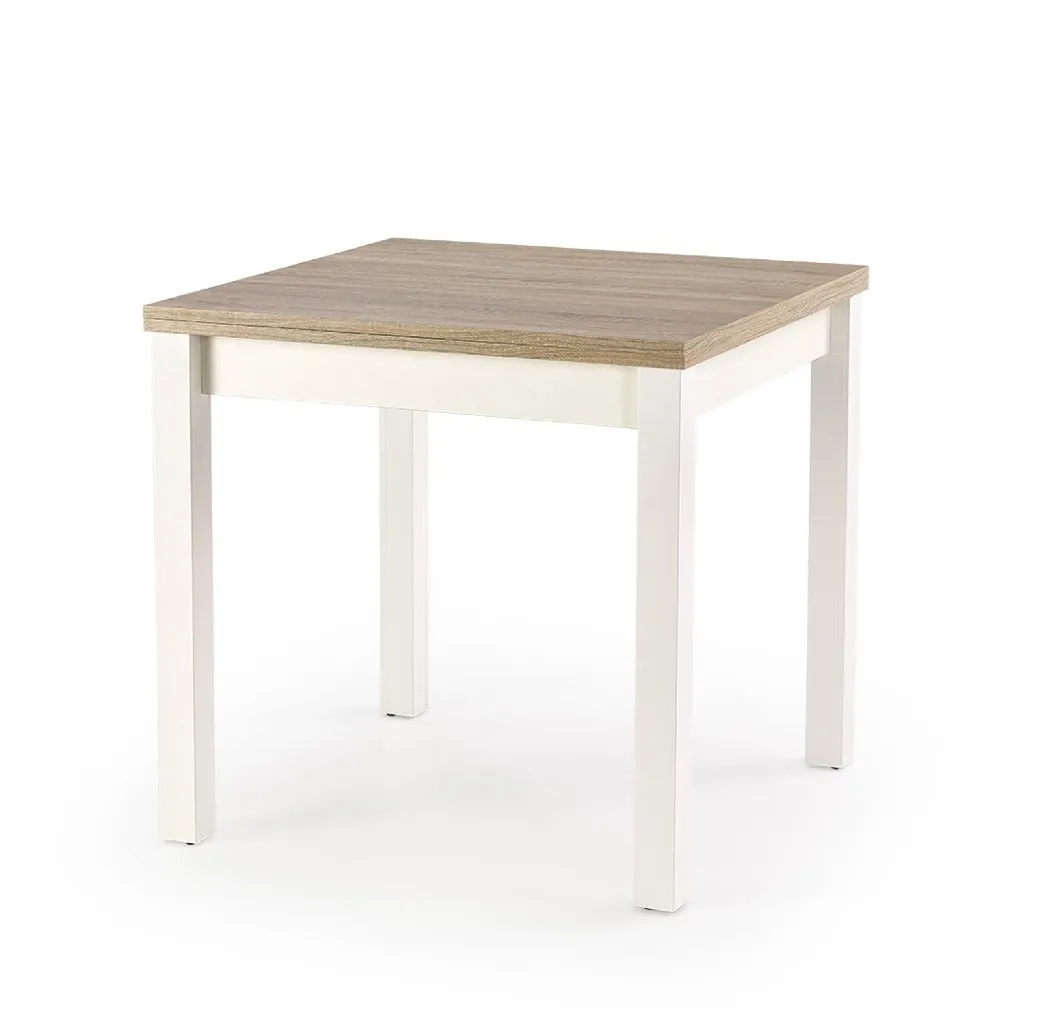 ZO-ZF101619-3 Gracjan Sonoma ąžuolo ir baltas stalas moderniam interjerui