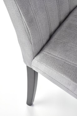 DIEGO 2 chair, spalva: quilted velvet Stripes - MONOLITH 85