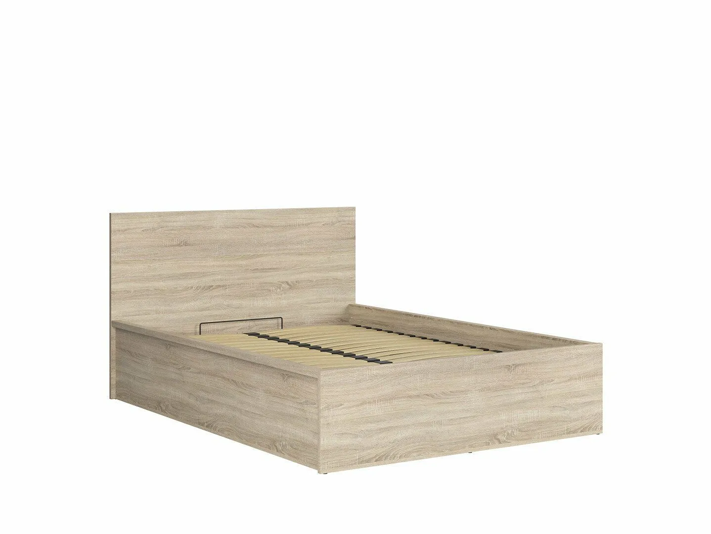 BA-RW106502-2 Moderni 140 cm dvigulė lova su elegantišku rėmu