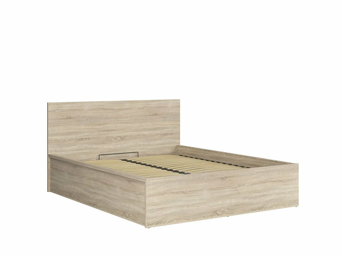 BA-RW106521-2 Moderni dvigulė lova 160 cm su minkštu galvūgaliu