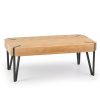 EMILY c.table, spalva: golden oak / black