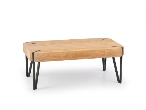 EMILY c.table, spalva: golden oak / black