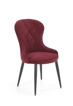 K366 chair, spalva: dark red
