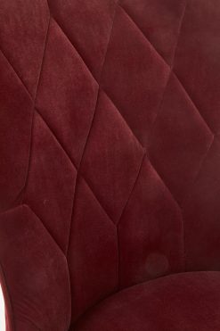 K366 chair, spalva: dark red