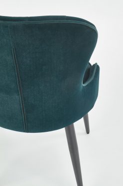 K366 chair, spalva: dark green