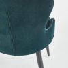 K366 chair, spalva: dark green