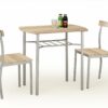 LANCE table + 2 chairs spalva: sonoma oak