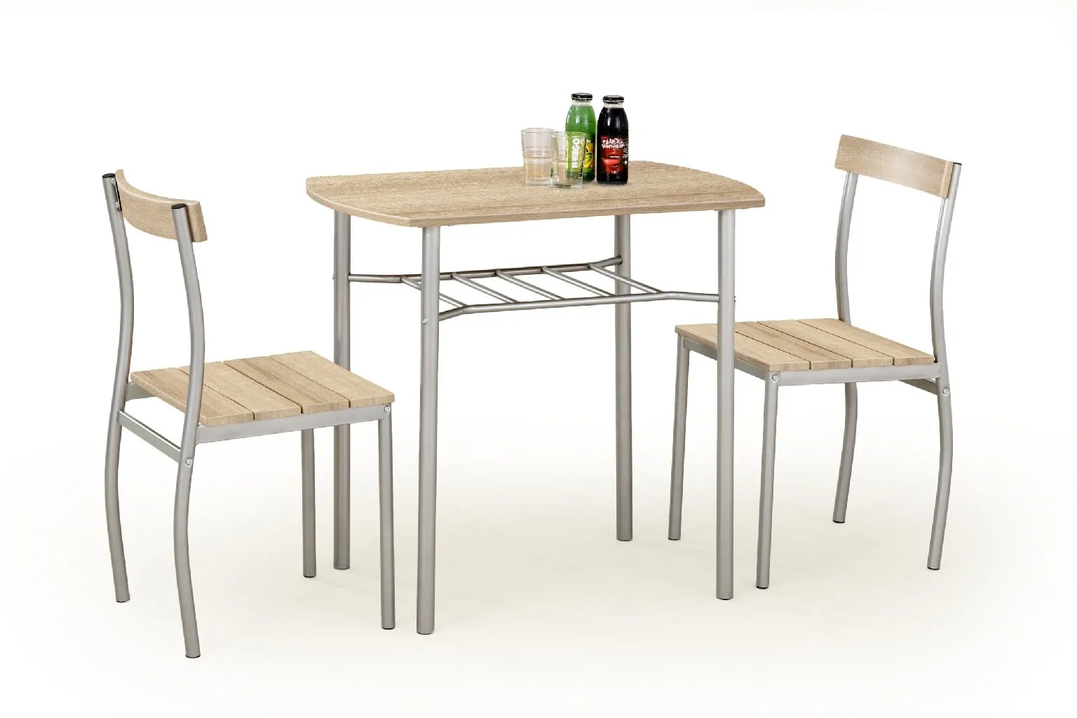 ZO-ZF100937-1 LANCE table + 2 chairs spalva: sonoma oak