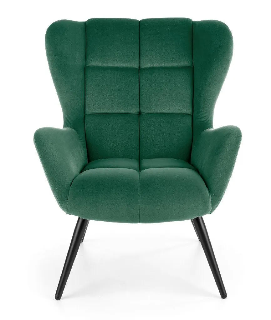 ZO-ZF101387-6 Tamsiai žalia TYRION l. kėdė moderniam interjerui