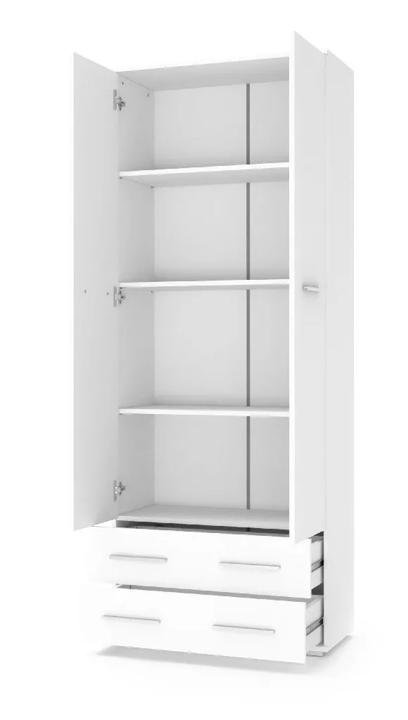 ZO-ZF101695-1 Balta LIMA Lentyna 2 moderniam interjero laikymui