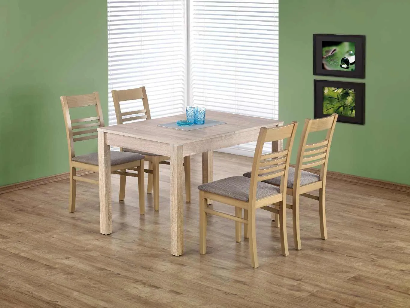 ZO-ZF101778-2 Sonoma oak MAURYCY stalas moderniam valgomojo interjerui