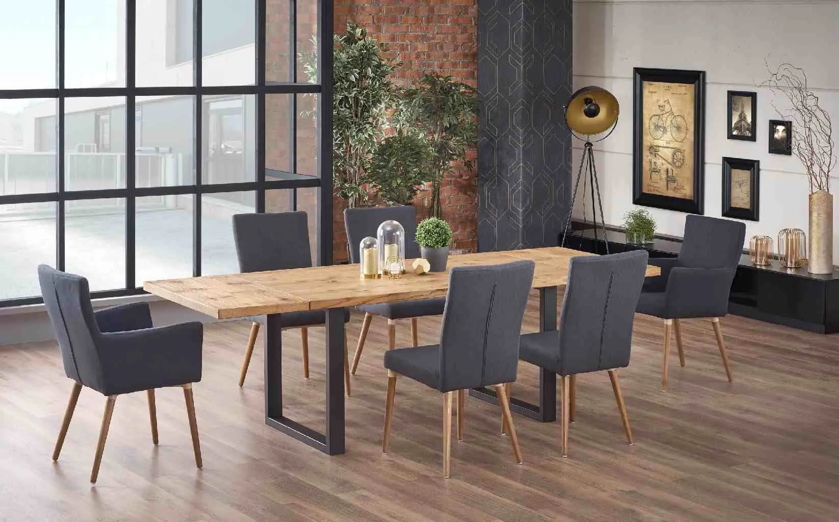 ZO-ZF102104-8 PEREZ išorinis staliukas moderniam lauko poilsiui