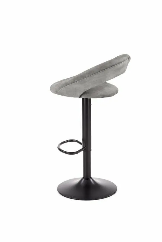 BA-HA210832-2 Pilka baro kėdė H102 su moderniu dizainu