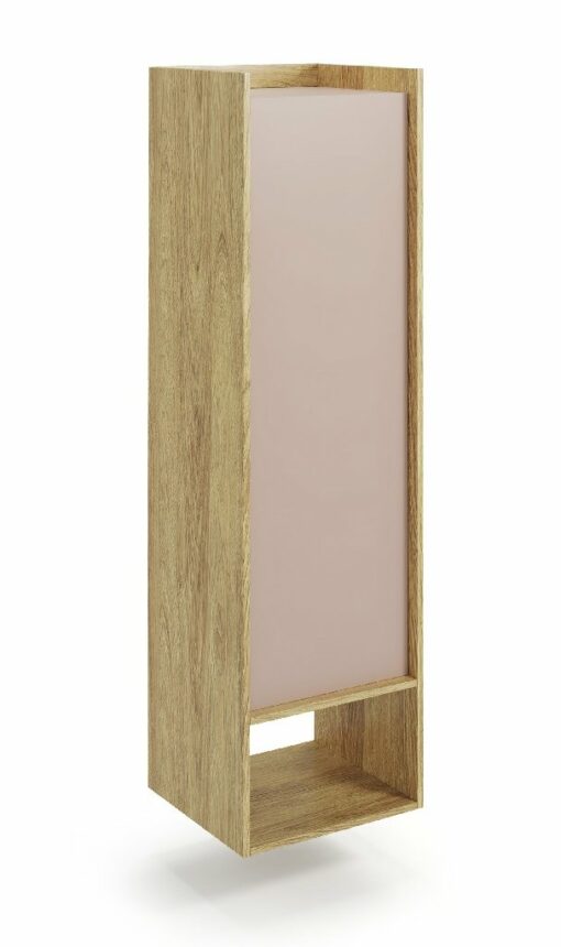 Lentyna MOBIUS regal 1D Spalva: hikora oak/white