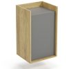 MOBIUS cabinet 1D Spalva: hikora oak/grey