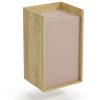 MOBIUS cabinet 1D Spalva: hikora oak/white