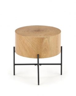 Kavos staliukas BROOKLYN-S c. table natural oak / juoda