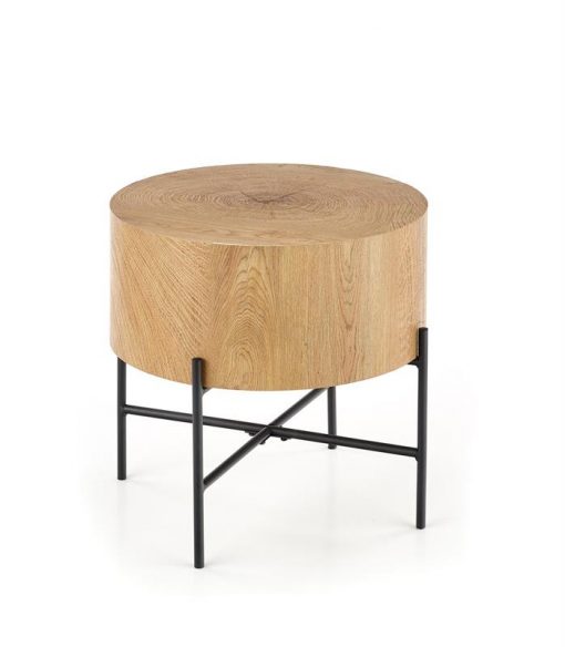 Kavos staliukas BROOKLYN-S c. table natural oak / juoda