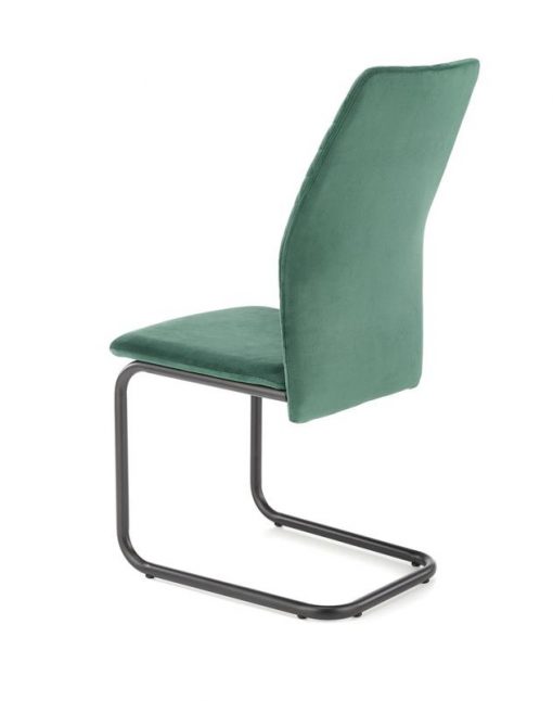 Metalinė kėdė K444 chair Spalva: dark green