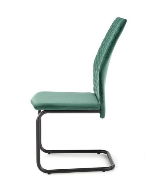 Metalinė kėdė K444 chair Spalva: dark green