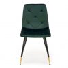 Metalinė kėdė K438 chair Spalva: dark green