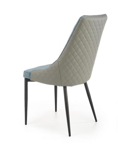 Metalinė kėdė K448 chair Spalva: blue / light grey