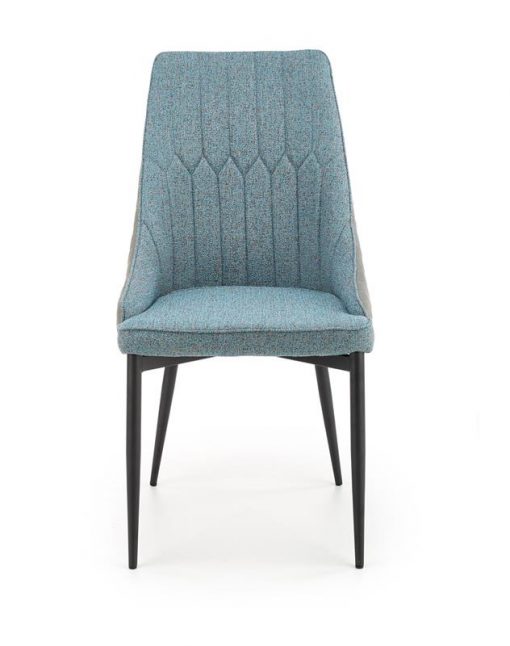 Metalinė kėdė K448 chair Spalva: blue / light grey